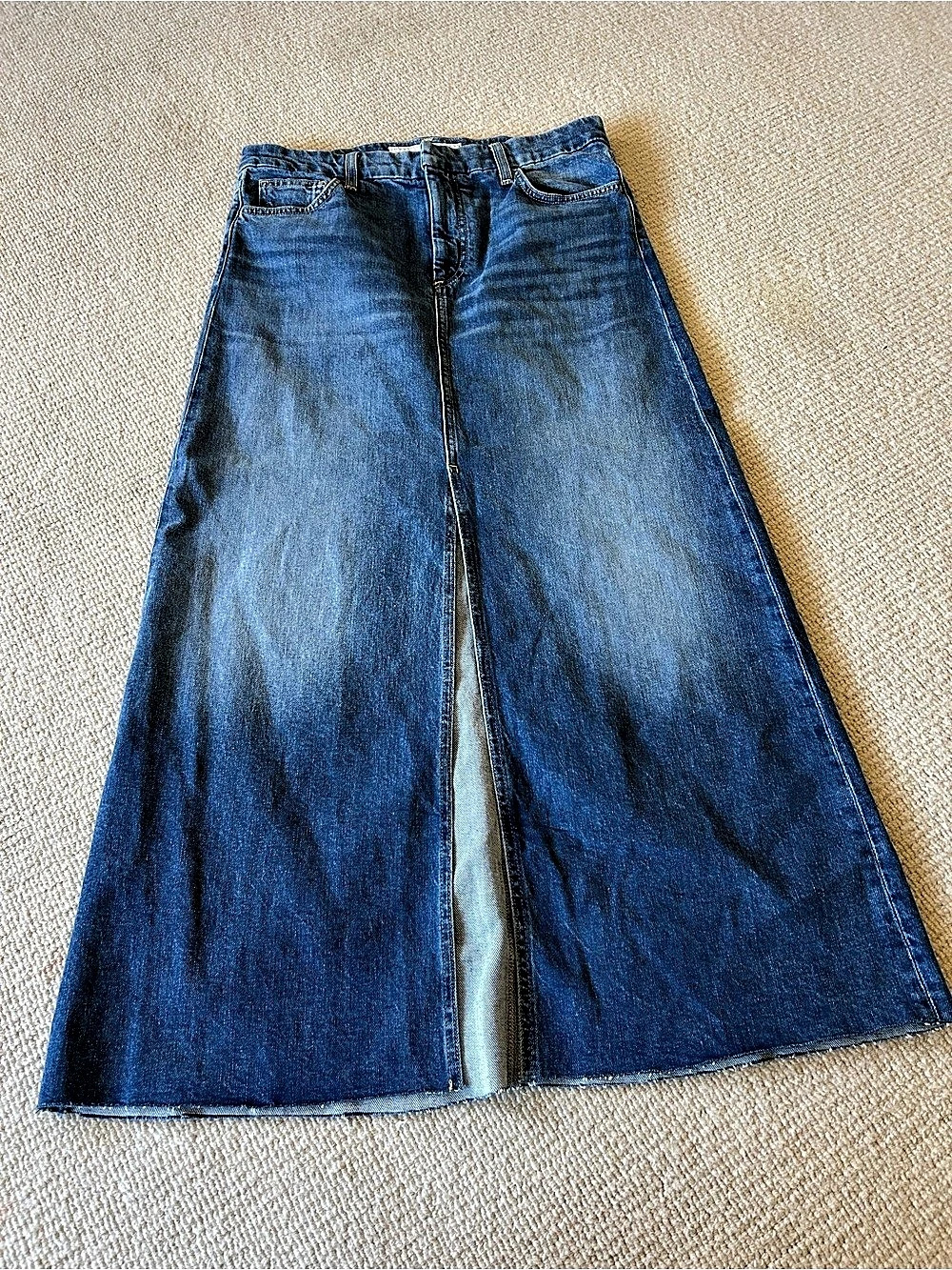 Frank & Eileen Wide Leg Jeans in Blue Waist 29 Like New